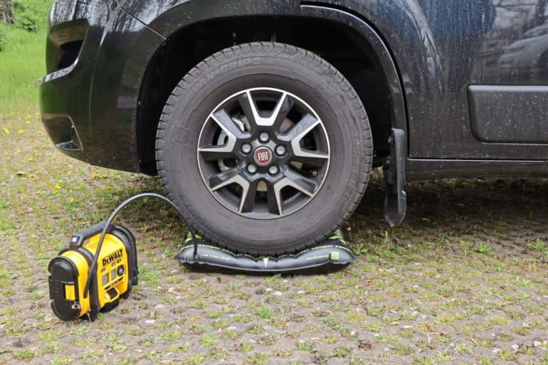 levelsysteem camper