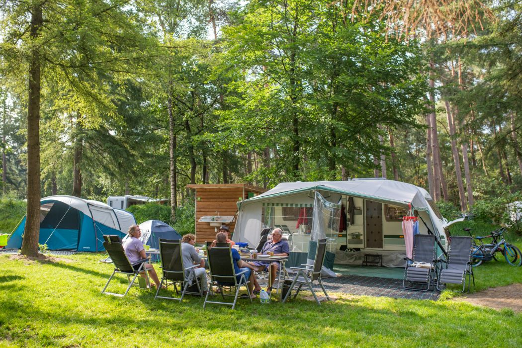 RCN het grote bos vakantiepark Utrechtse Heuvelrug kamperen met prive sanitair 3