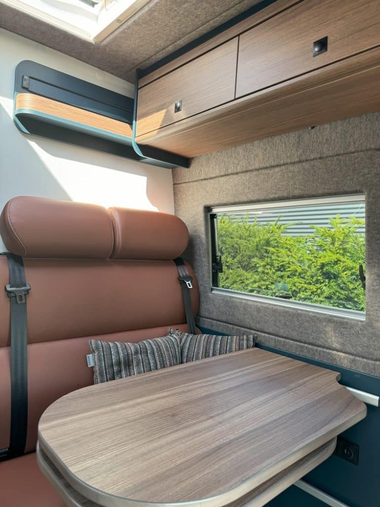 Eriba Car_TestTour Denemarken_interieur