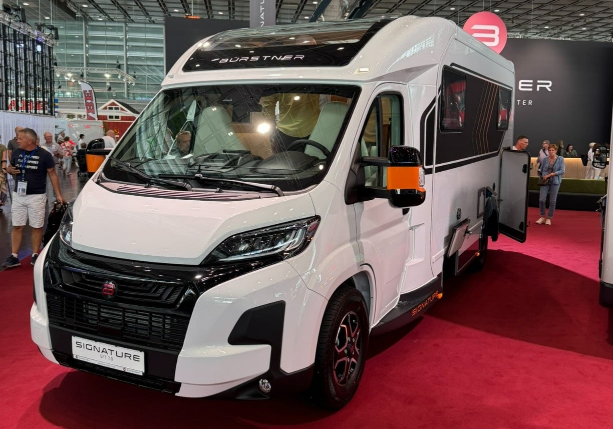 Bürstner Signature_exterieur_Caravan Salon Düsseldorf 2025