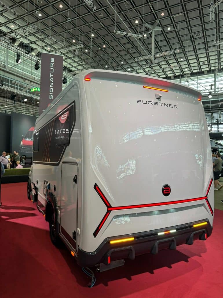 Bürstner Signature_exterieur_achterkant_Caravan Salon Düsseldorf 2025