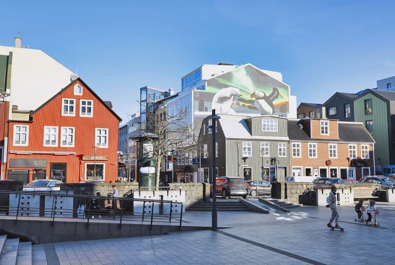 IJsland, camper, Hymer