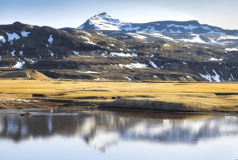 IJsland, camper, Hymer