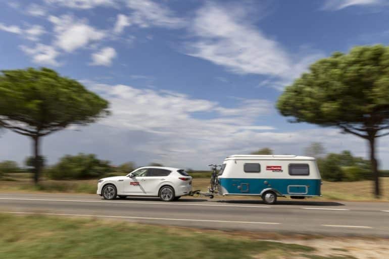 Combinatie Mazda en Eriba Touring TestTour