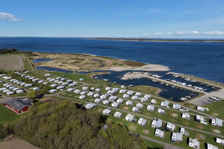 kampeerterrein aan zee